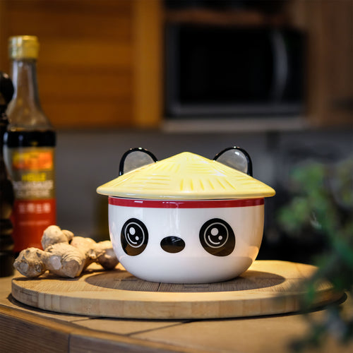 Produktbild Panda Kawaii-skål med lock för animefans