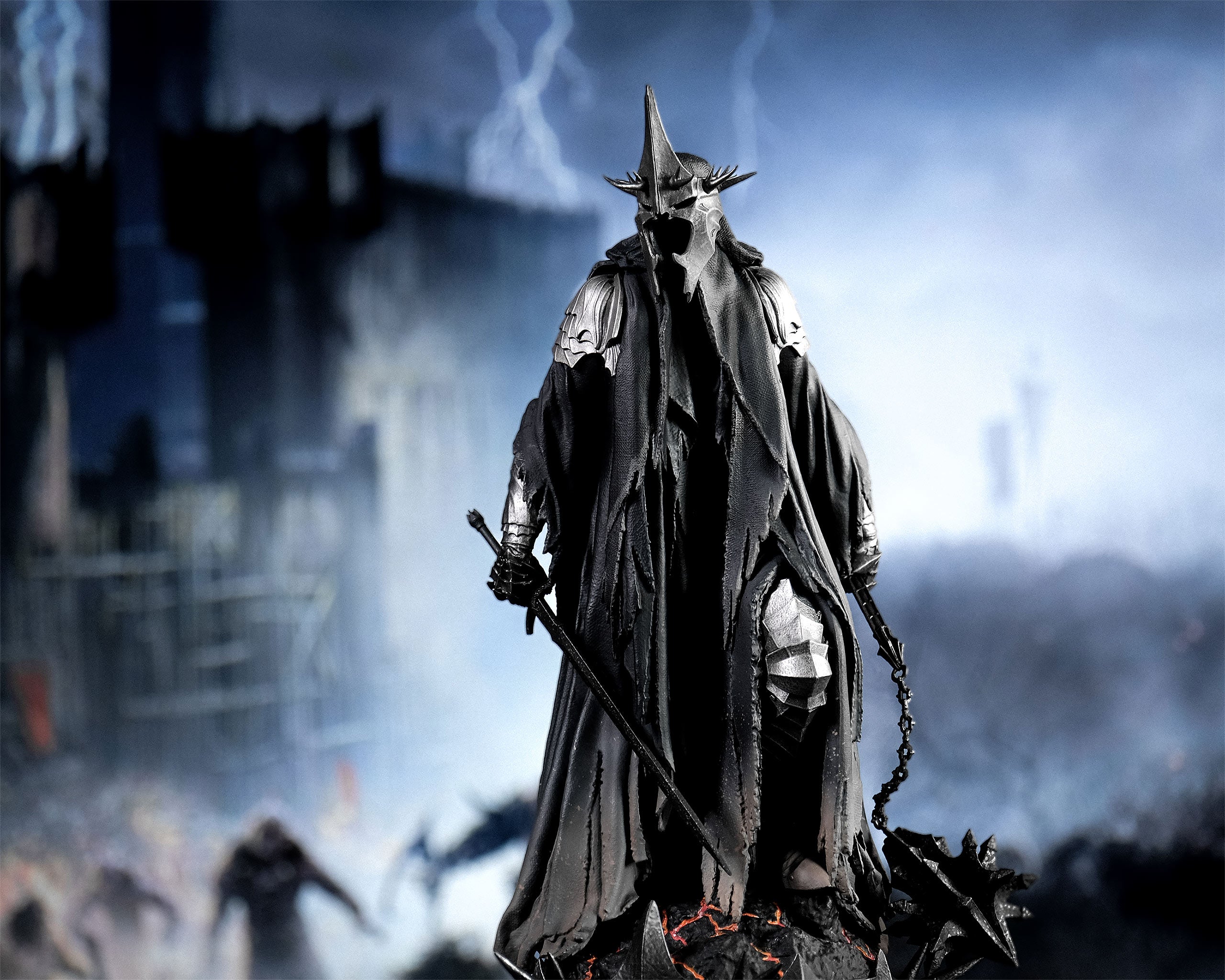 Produktbild Sagan om Ringen - Häxkungen av Angmar Saga BDS Art Scale Deluxe Statue