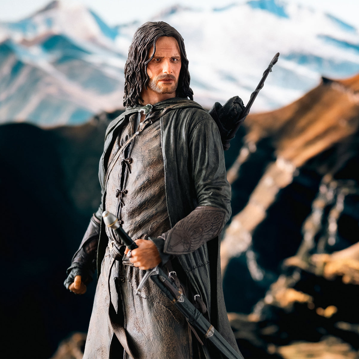 Produktbild Sagan om Ringen - Aragorn Staty deluxe 1:6