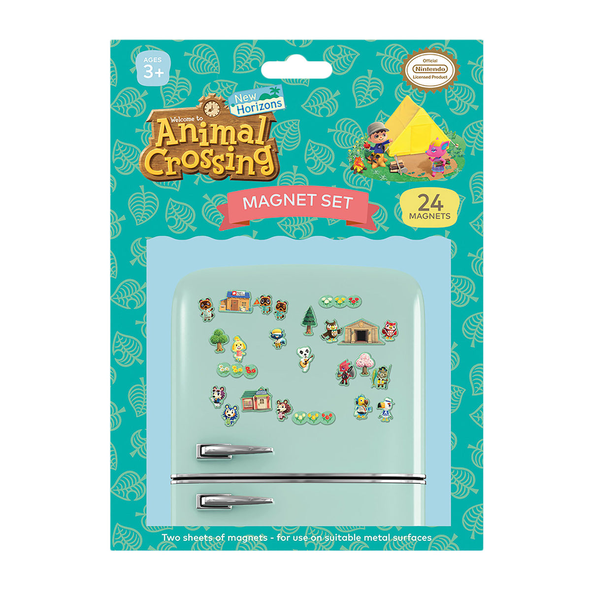 Produktbild Animal Crossing - New Horizons Sommar Magnetset
