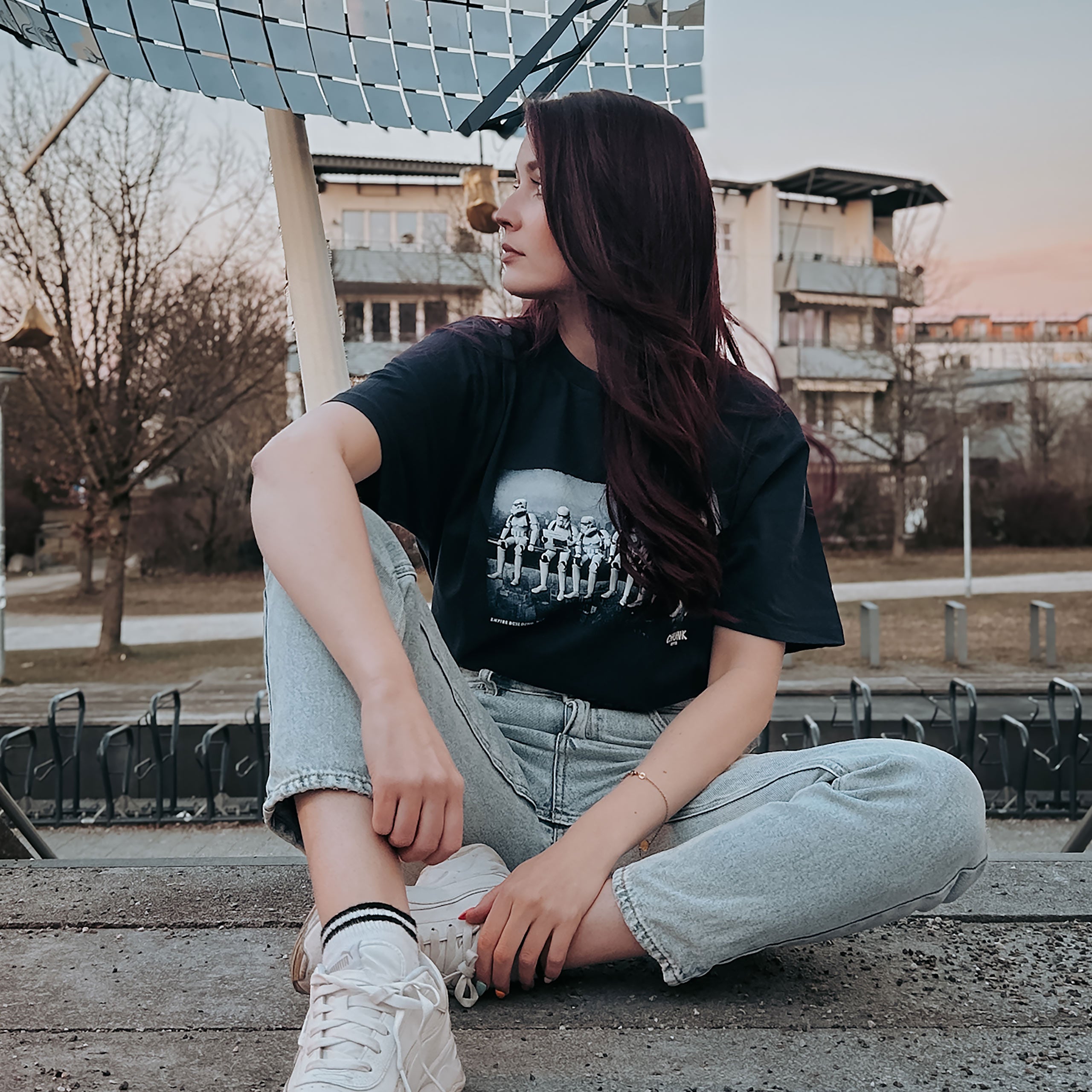 Product image Empire Building T-shirt for Star Wars fans blue