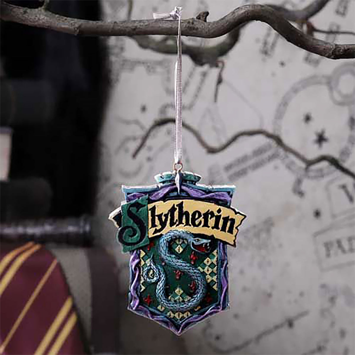 Produktbild Harry Potter - Slytherin-emblem julgransdekoration