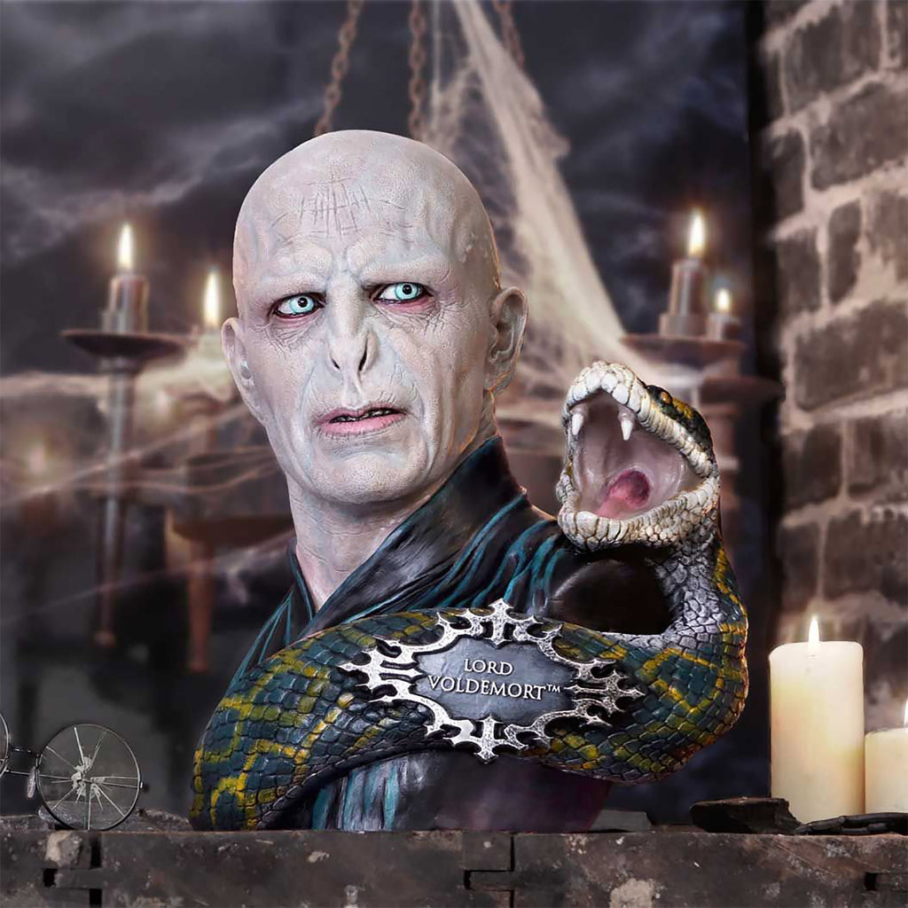 Produktbild Lord Voldemort med Nagini Byst - Harry Potter