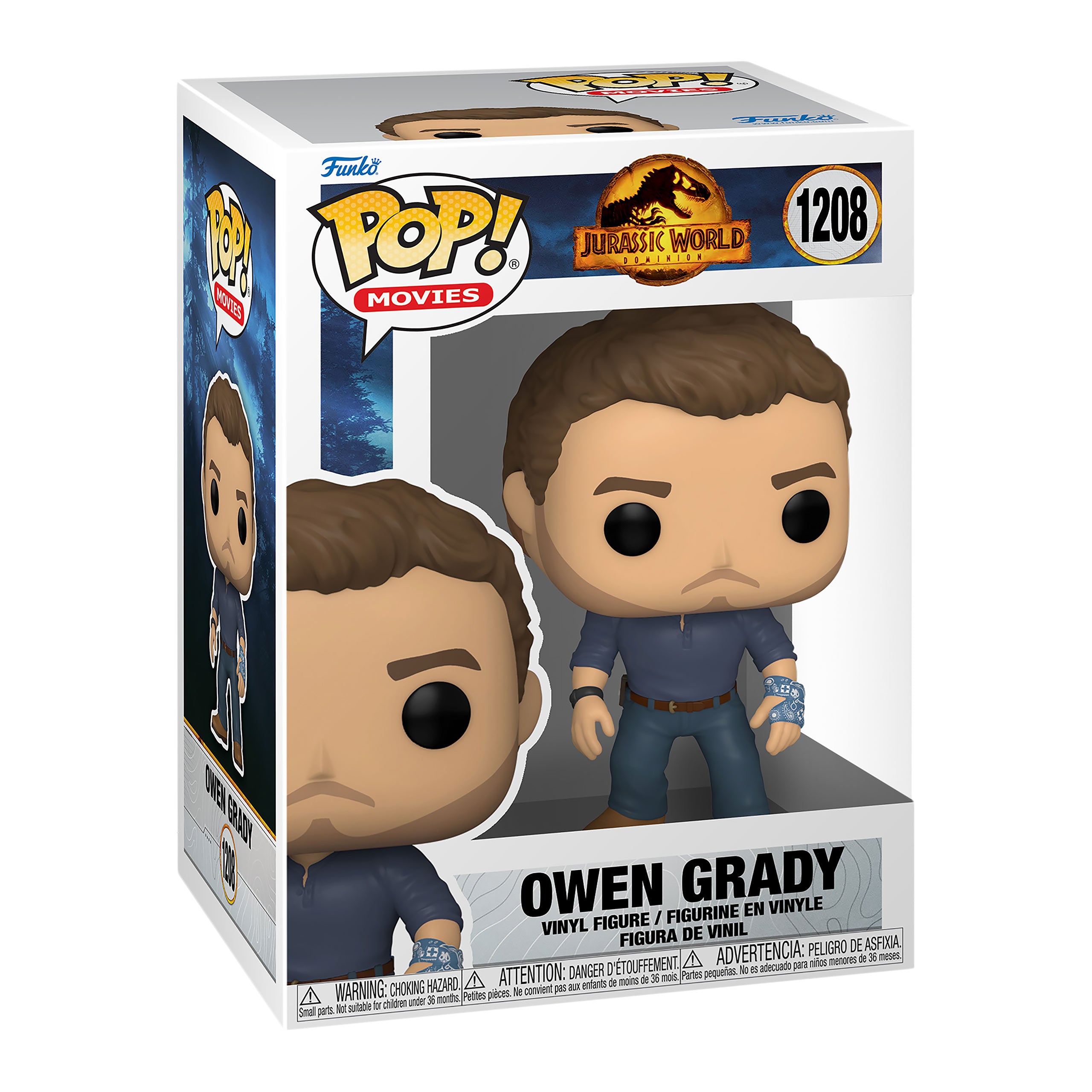 Produktbild Jurassic World - Owen Grady Funko Pop-figur