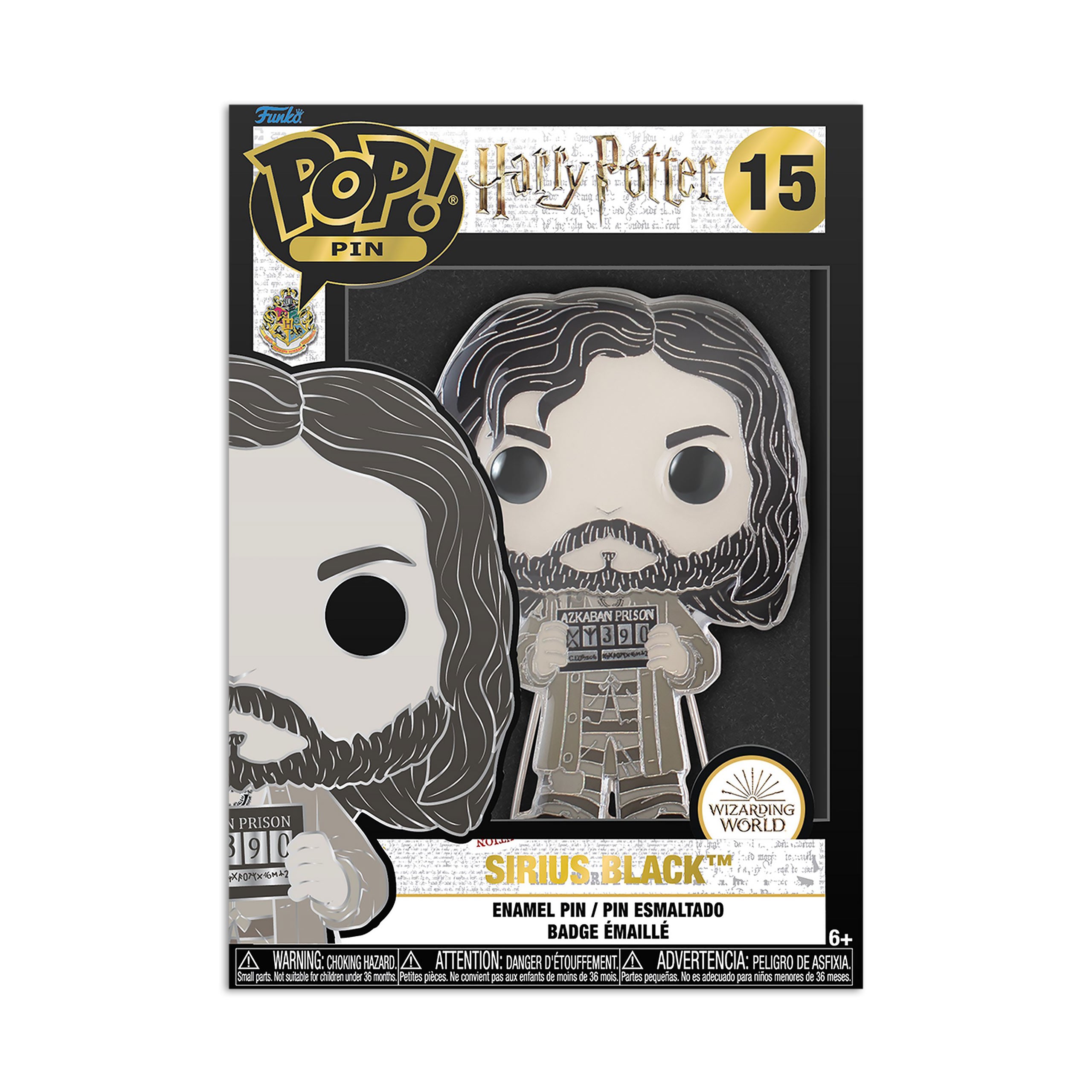 Produktbild Harry Potter - Sirius Black Funko Pop Pin 10 cm