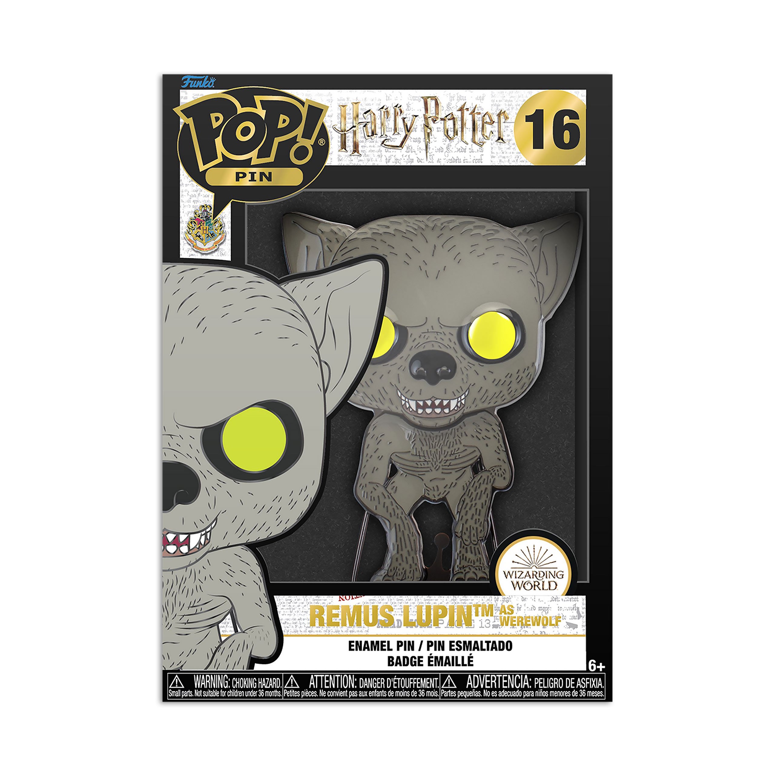 Produktbild Harry Potter - Remus Lupin Funko Pop Pin 9 cm