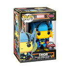 Produktbild Thor - Funko Pop Black Light Glow figur med vickande huvud