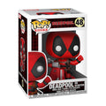 Produktbild Deadpool på skoter Funko Pop figur med vickande huvud
