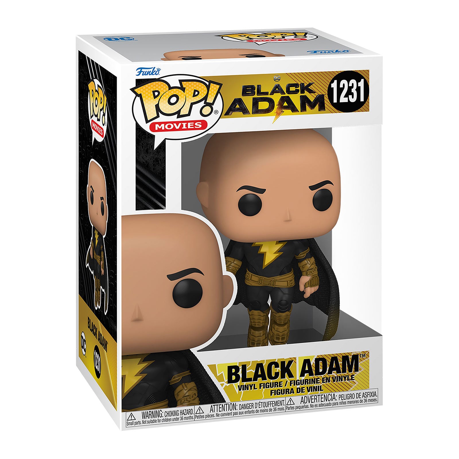 Produktbild Black Adam med mantel Funko Pop figur