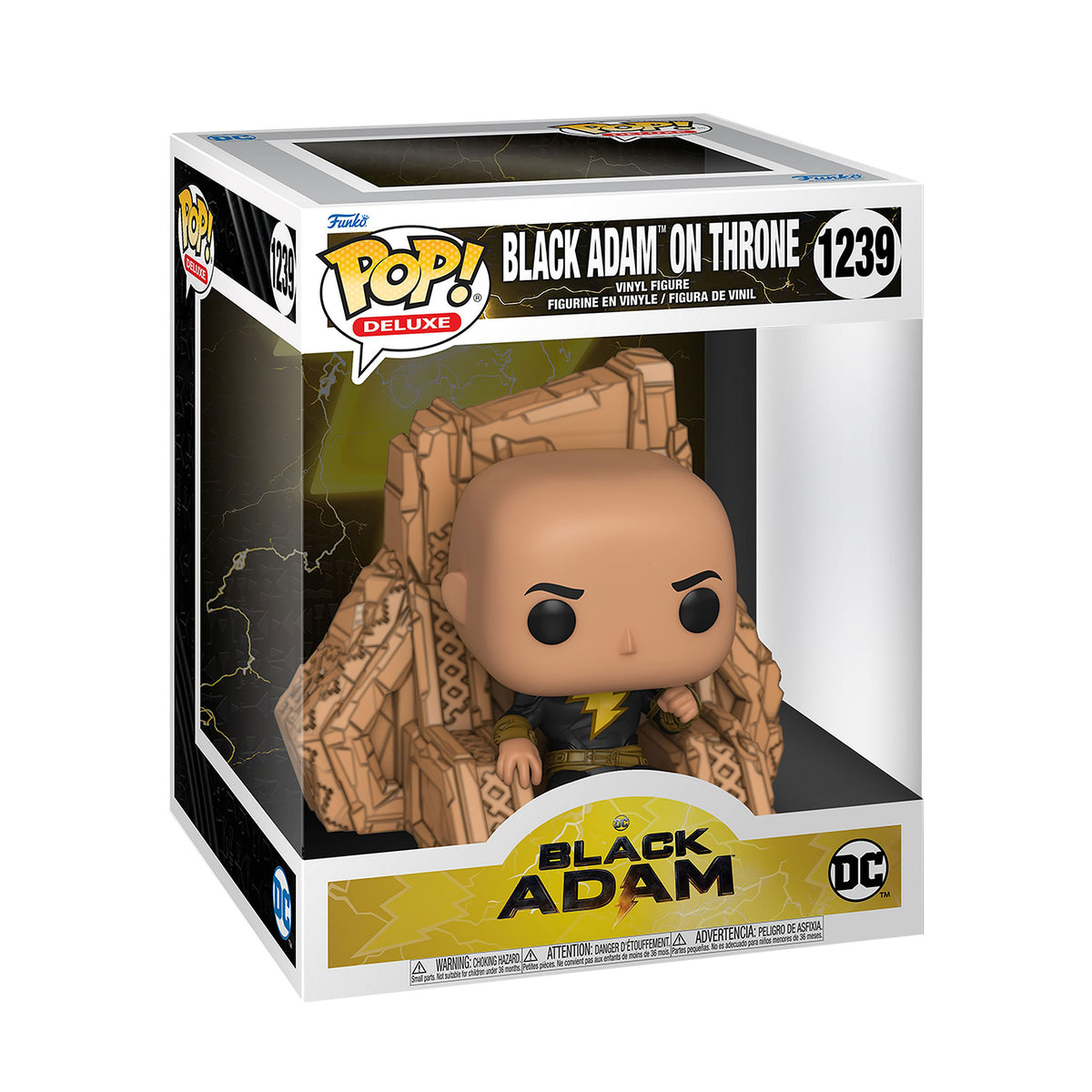 Produktbild Black Adam på tron Funko Pop figur