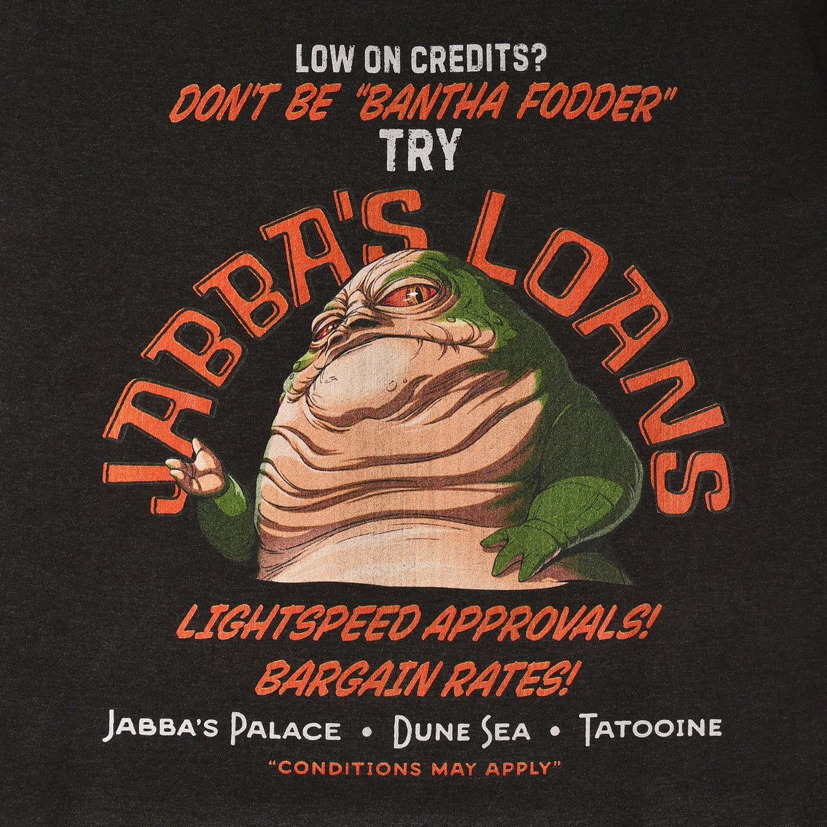 Produktbild Star Wars - Jabba's Loans T-shirt grå
