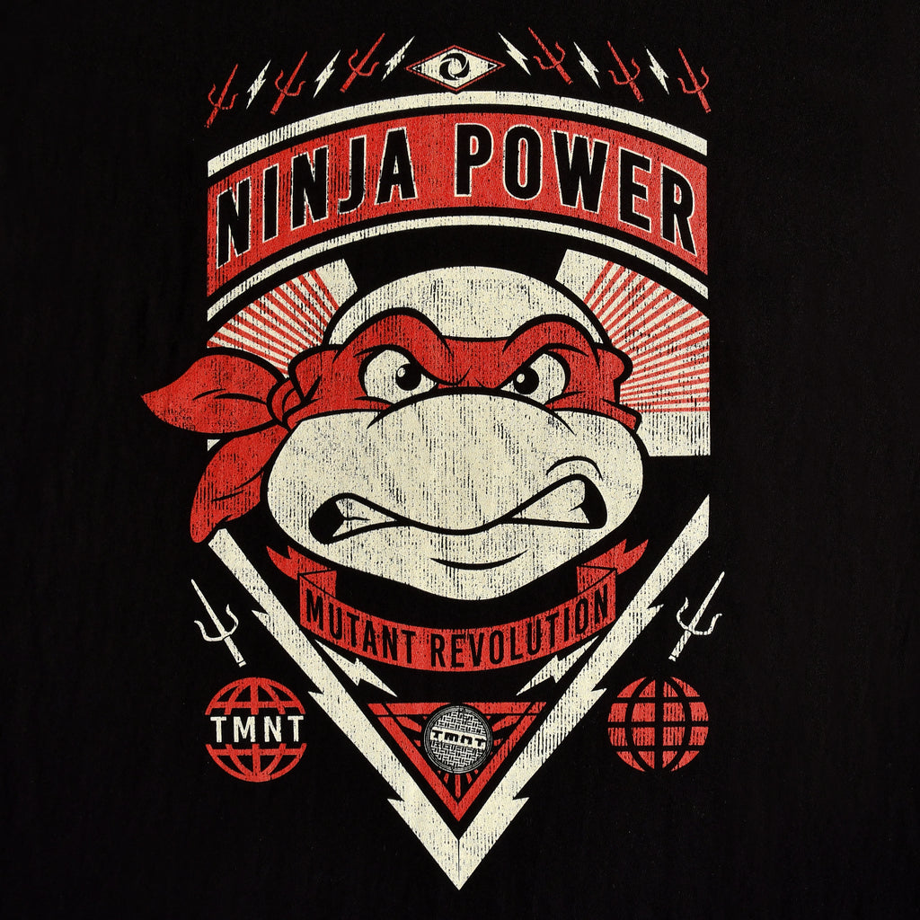 Produktbild Teenage Mutant Ninja Turtles - Ninja Power T-Shirt svart