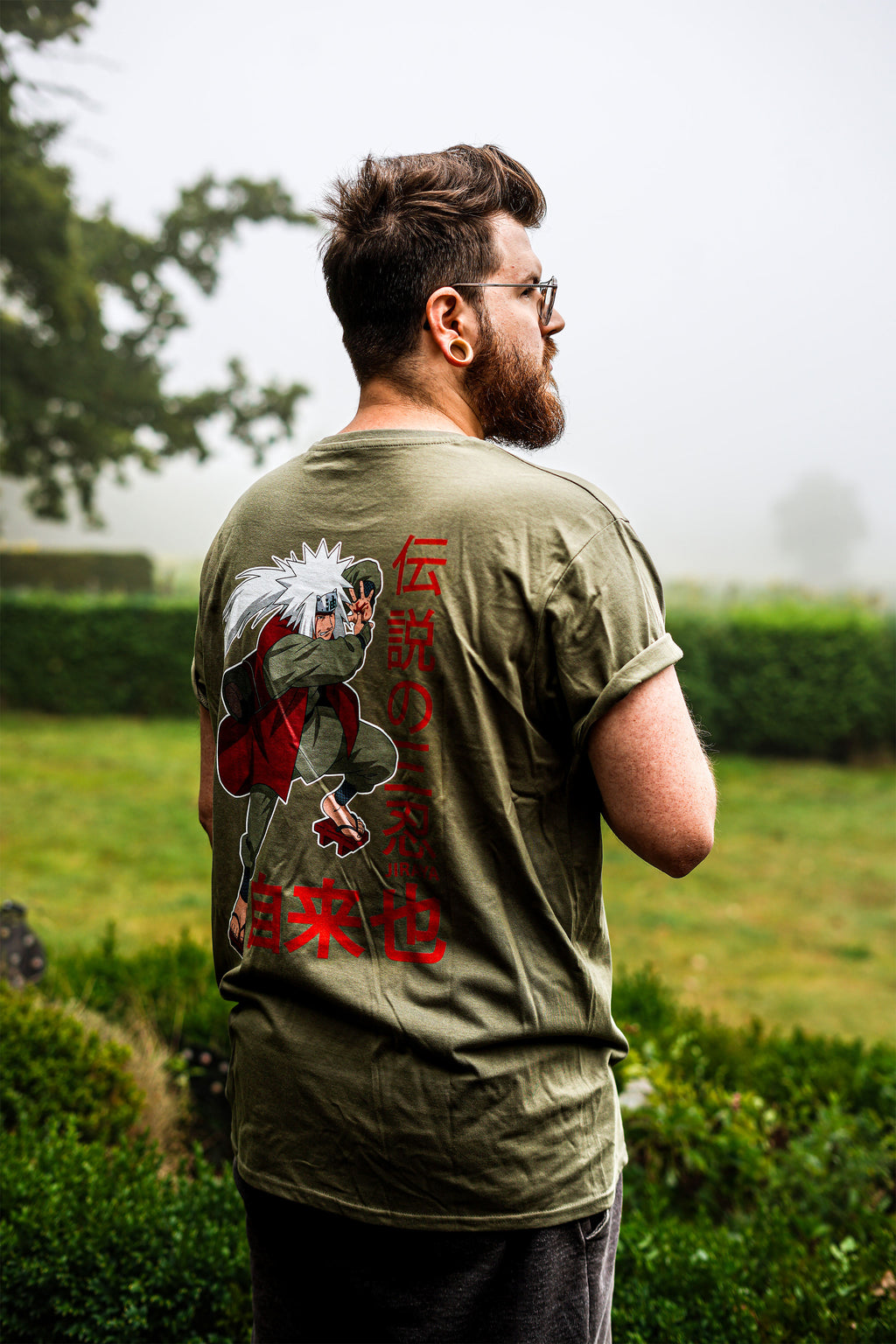 Produktbild Naruto - Jiraya T-shirt grön