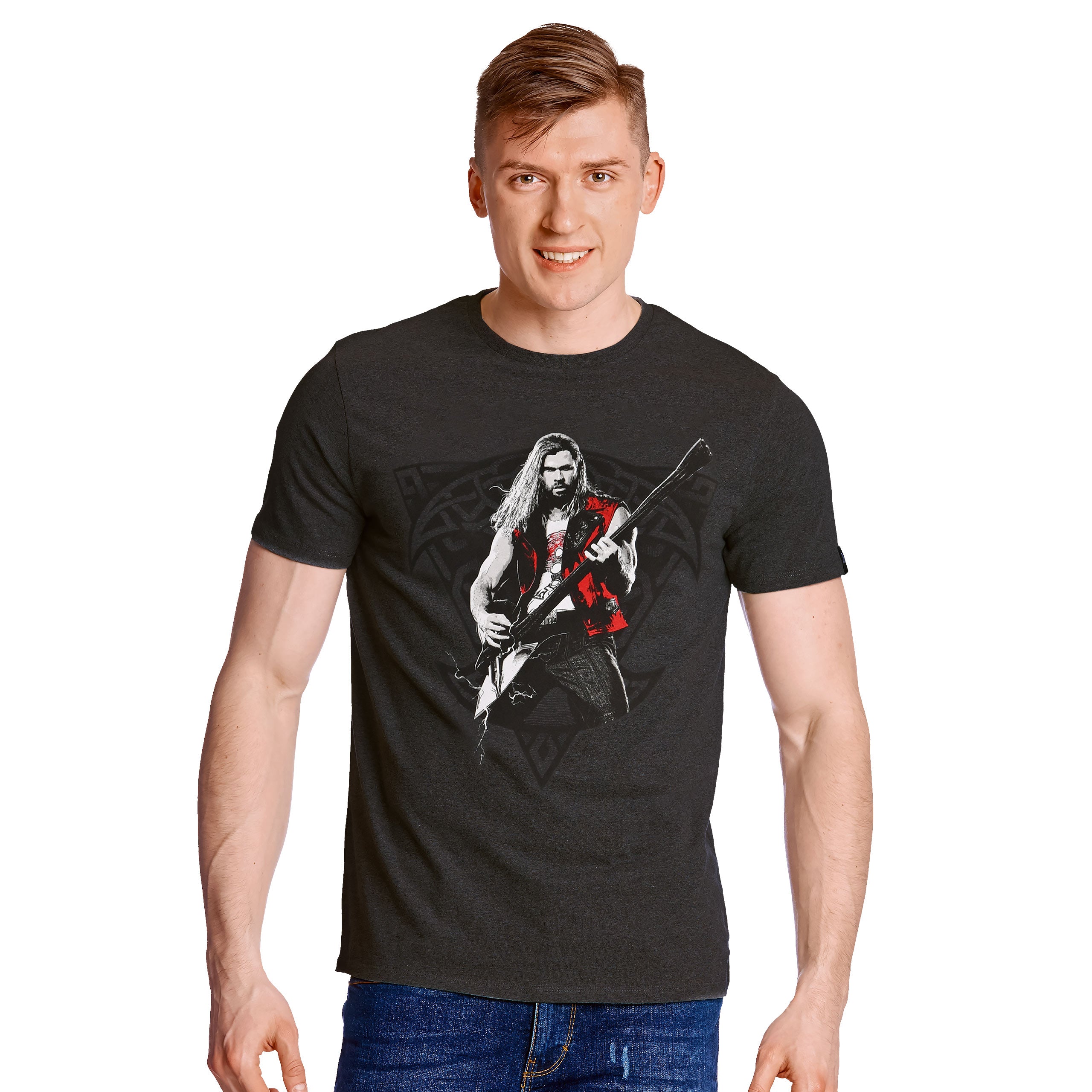 Produktbild Thor: Love and Thunder - Karaktärs-T-shirt grå