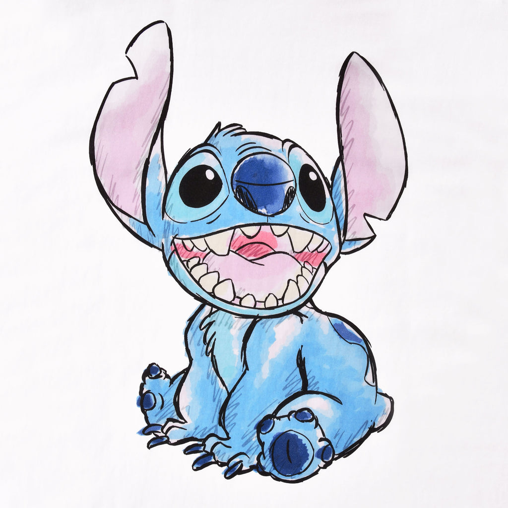 Produktbild Lilo & Stitch - T-shirt Stitch vit