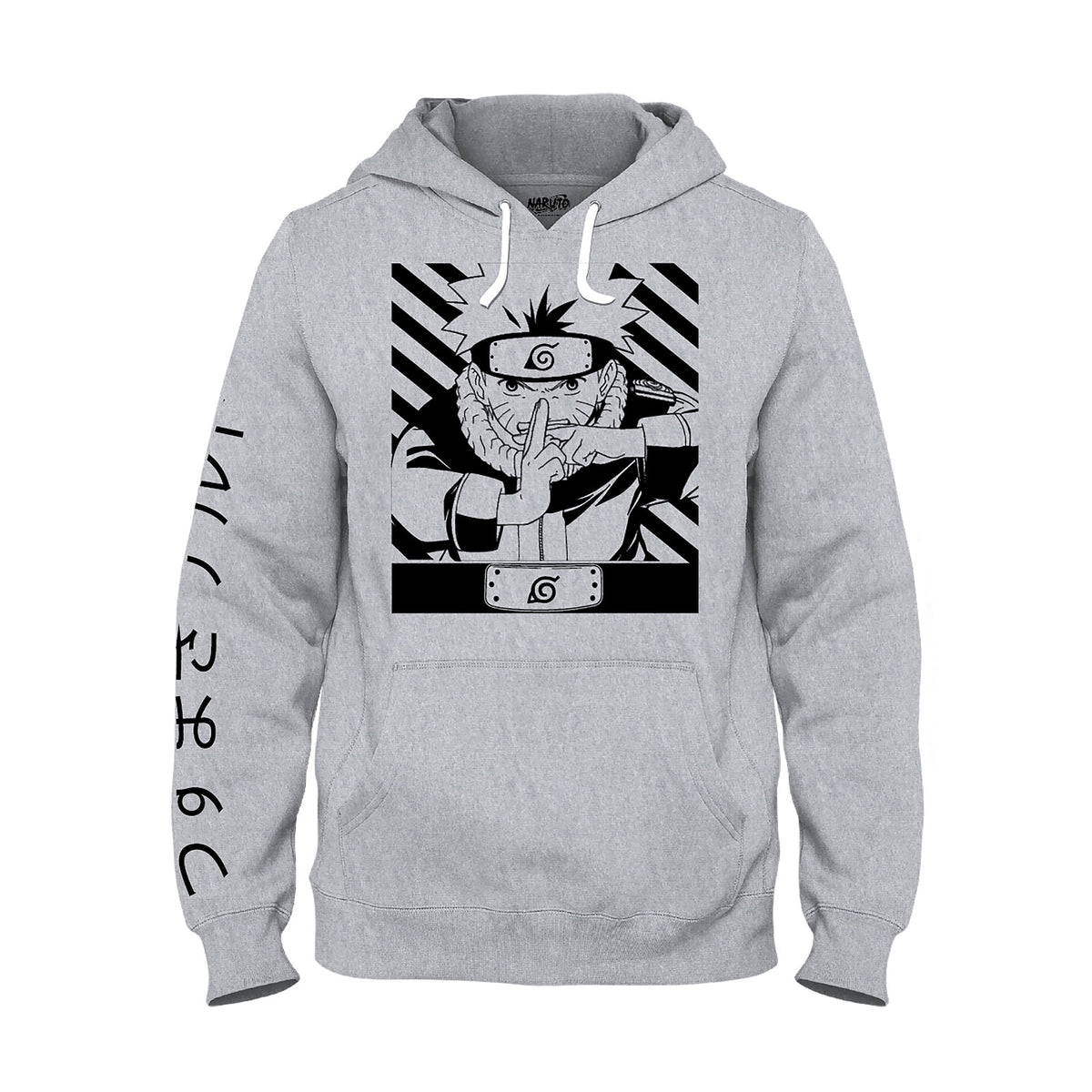 Product image Naruto Shippuden - Uzumaki Naruto Hoodie Grey