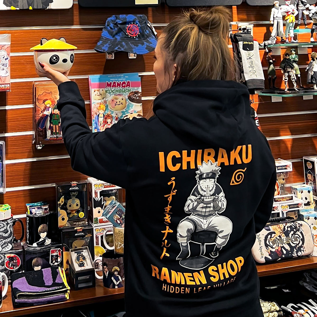 Product image Naruto - Ichiraku Ramen Shop Hoodie Black