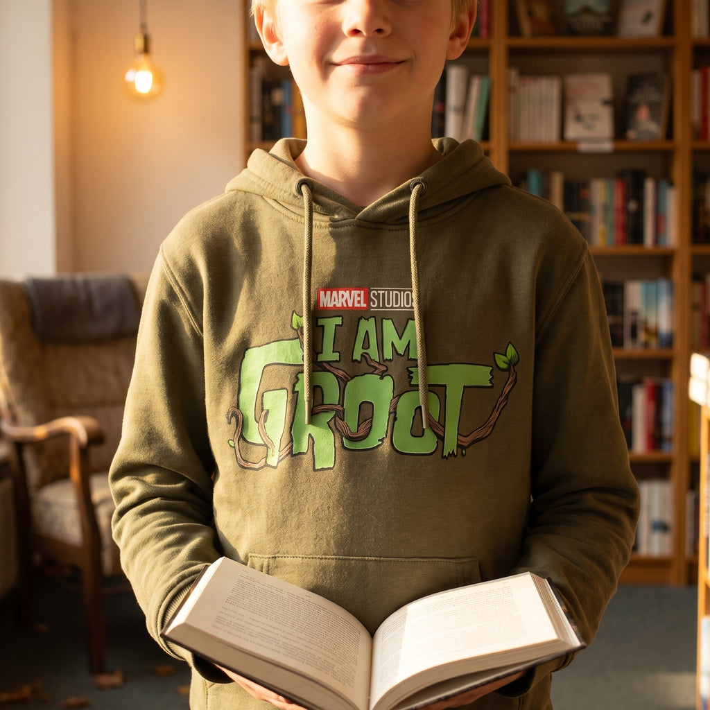 Produktbild Groot Hoodie för barn - Guardians of the Galaxy