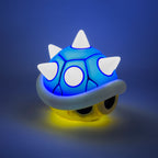Produktbild Super Mario - Blå skal bordslampa med ljud