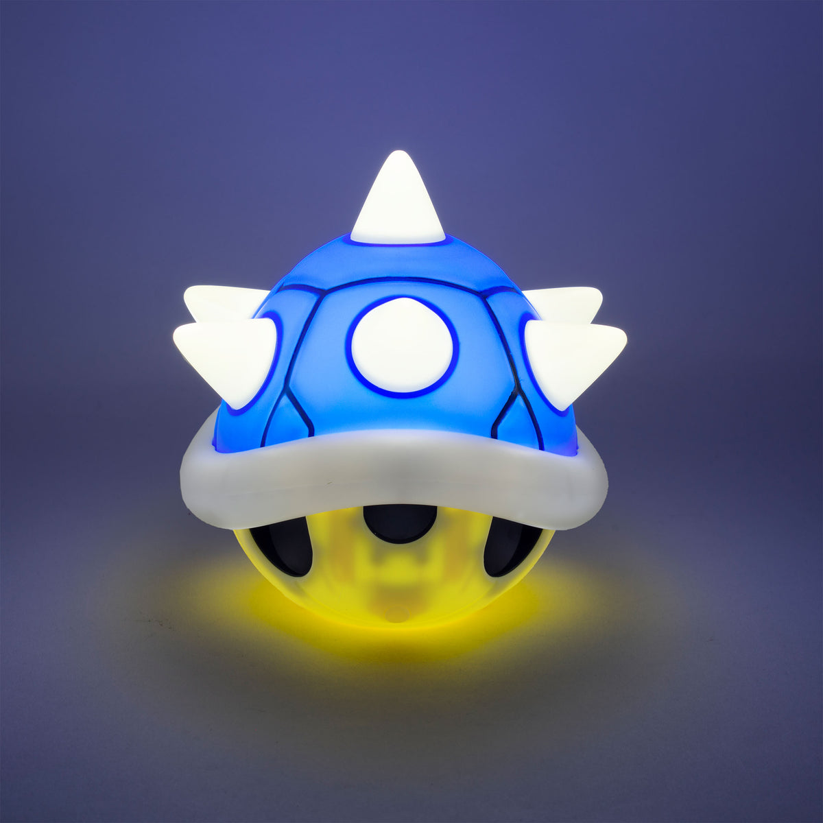Produktbild Super Mario - Blå skal bordslampa med ljud