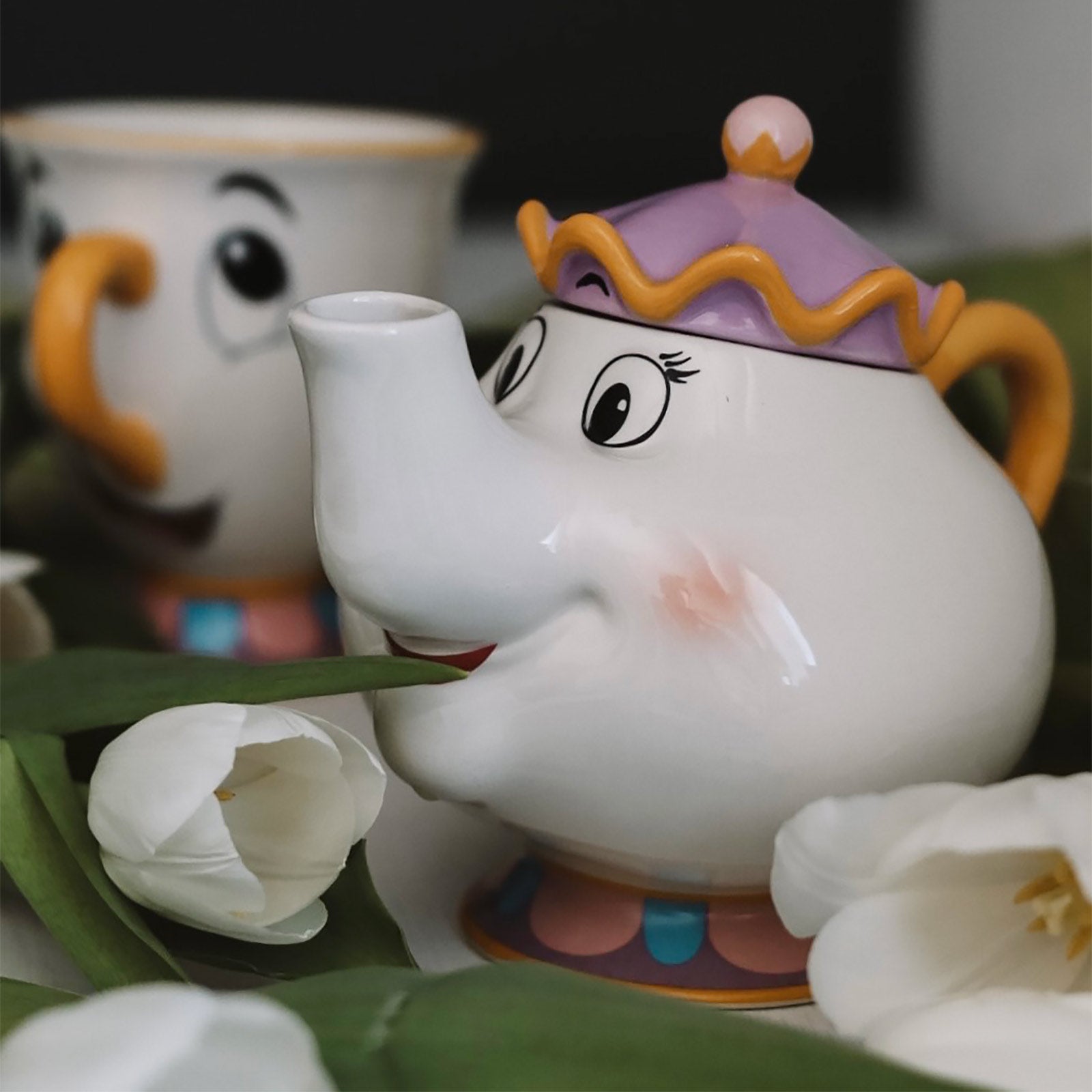 Produktbild Skönheten och Odjuret - Tekanna och kopp med Mrs. Potts och Chip