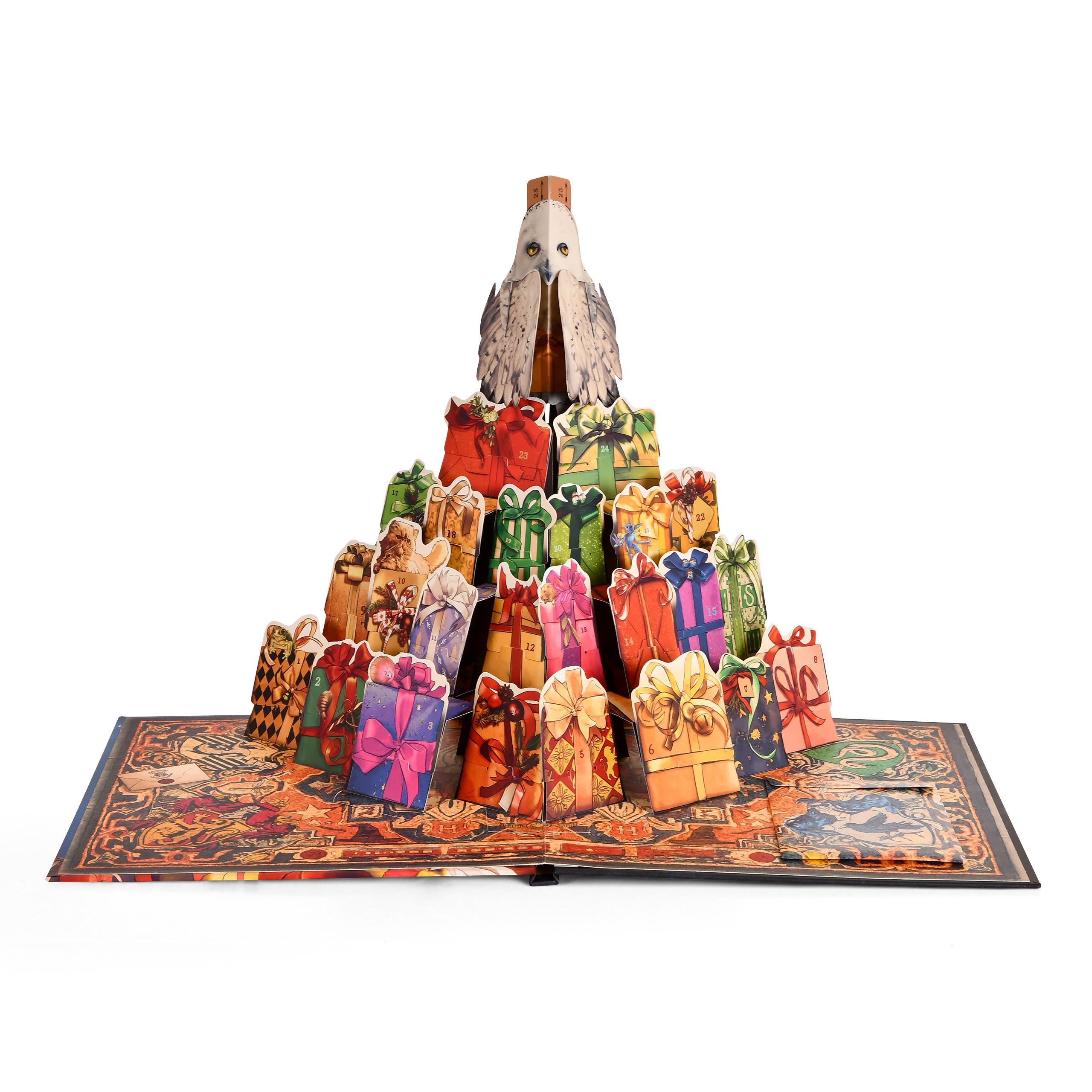 Produktbild Harry Potter - Jul med Hedwig - Den stora pop-up-adventskalenderboken