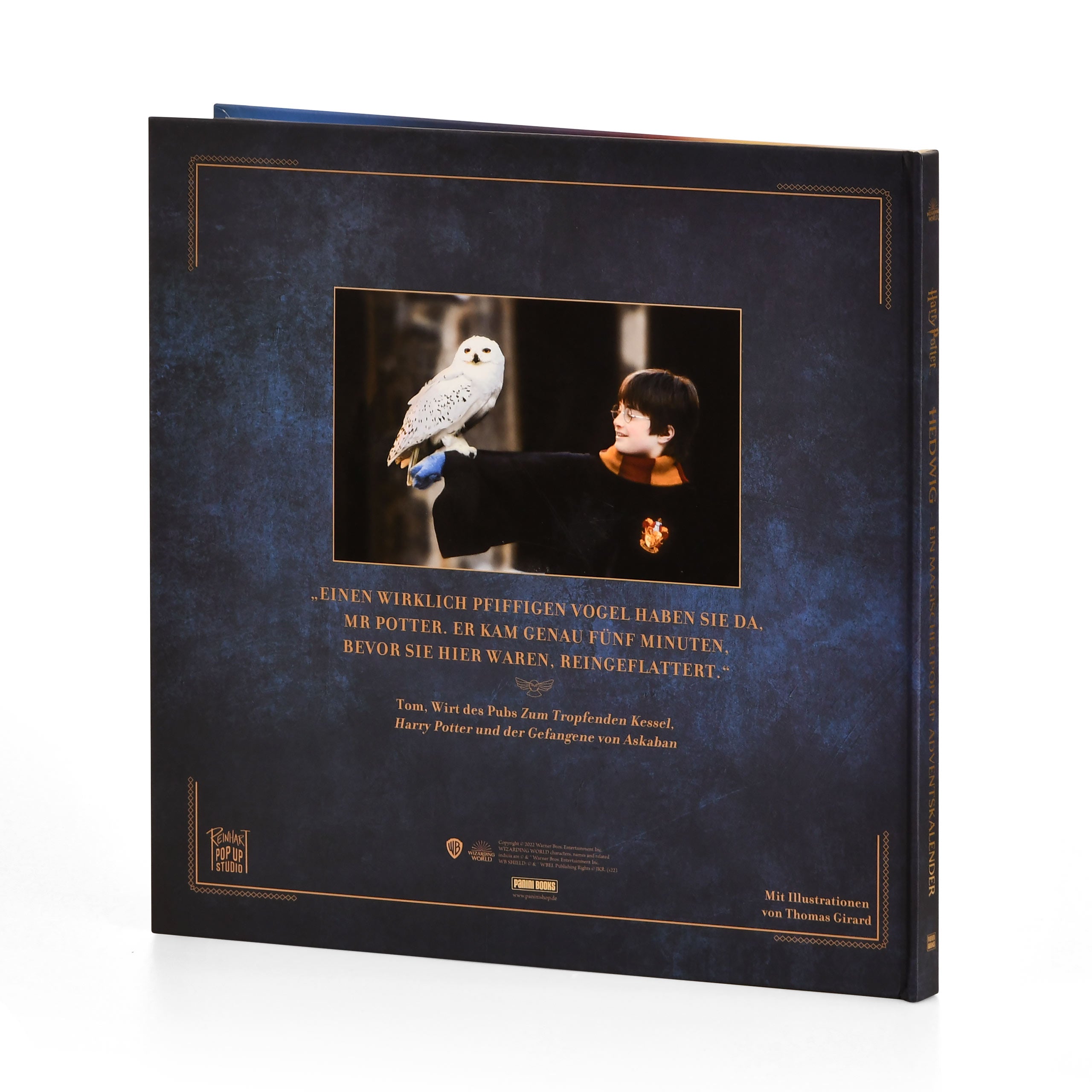 Produktbild Harry Potter - Jul med Hedwig - Den stora pop-up-adventskalenderboken