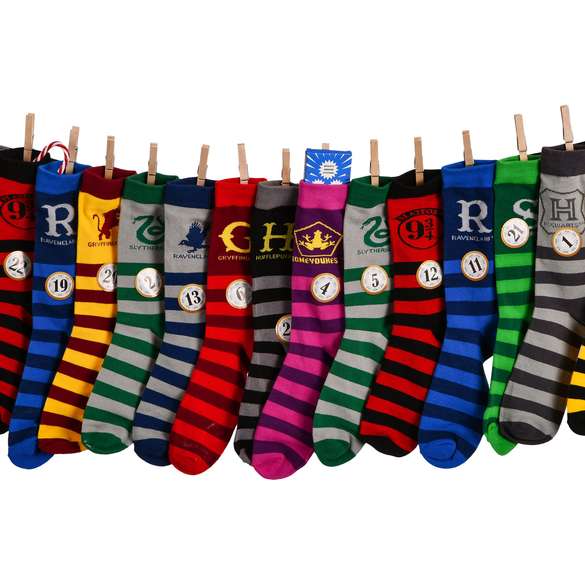 Produktbild Harry Potter - Strumpkalender för Advent att Fylla