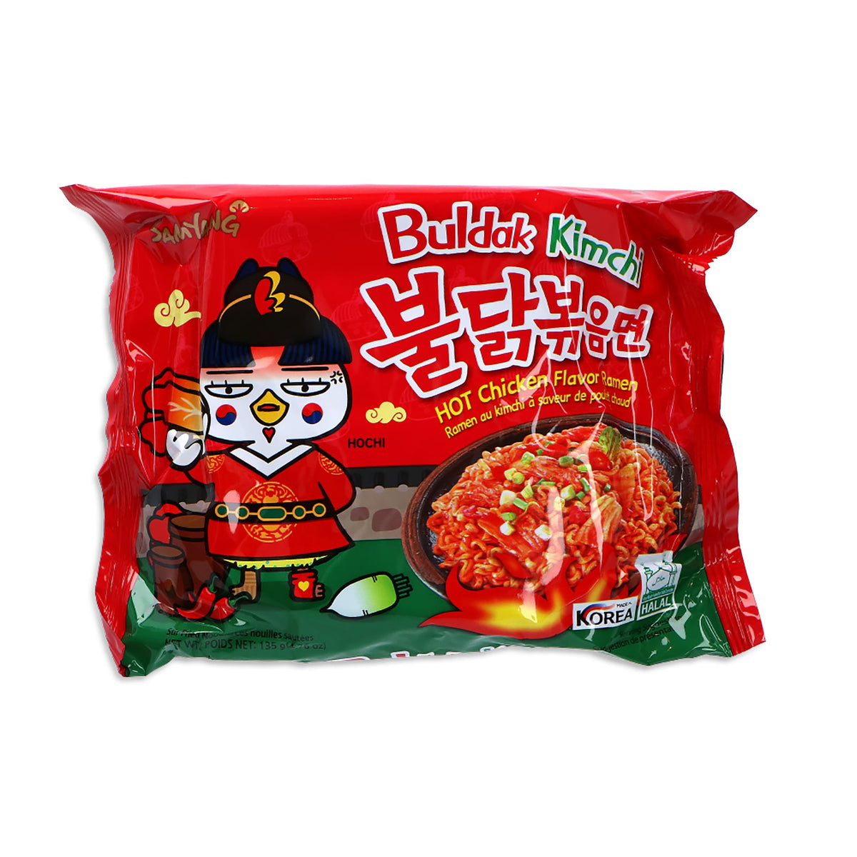 Produktbild Ramen Hot Chicken Kimchi Snabbnudlar