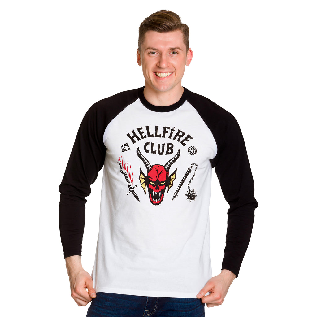Produktbild Stranger Things - Hellfire Club-emblem longsleeve