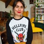 Produktbild Stranger Things - Hellfire Club-emblem longsleeve