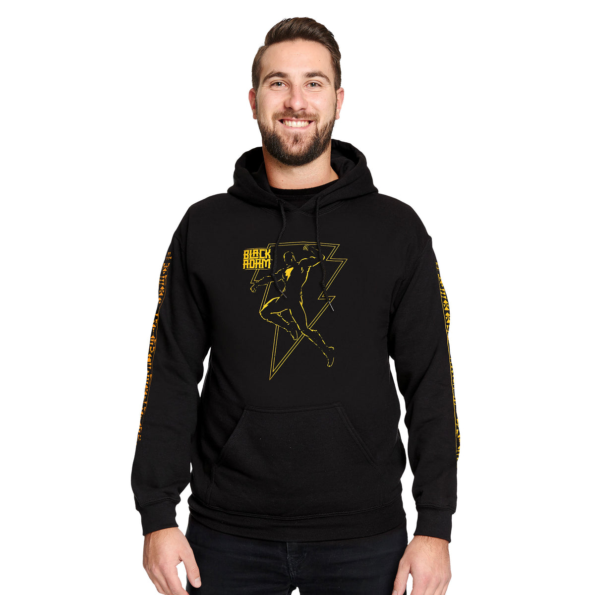 Produktbild Black Adam - Fight Hoodie svart