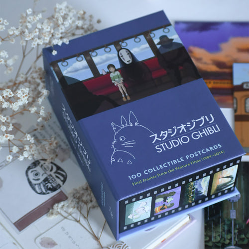 Produktbild Studio Ghibli - 100 vykort i presentlåda