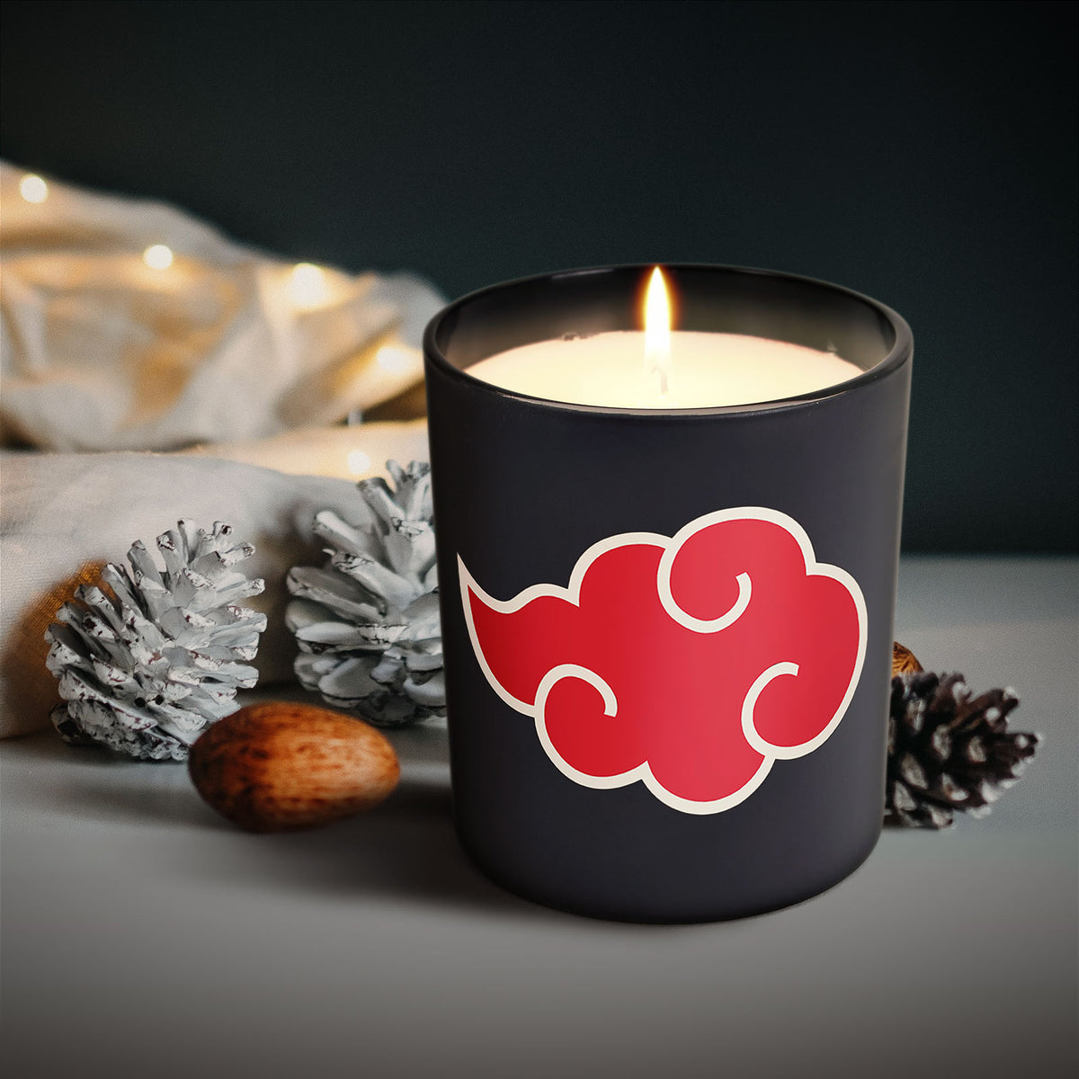 Produktbild Naruto Shippuden - Ljus i glas med Akatsuki-symbol
