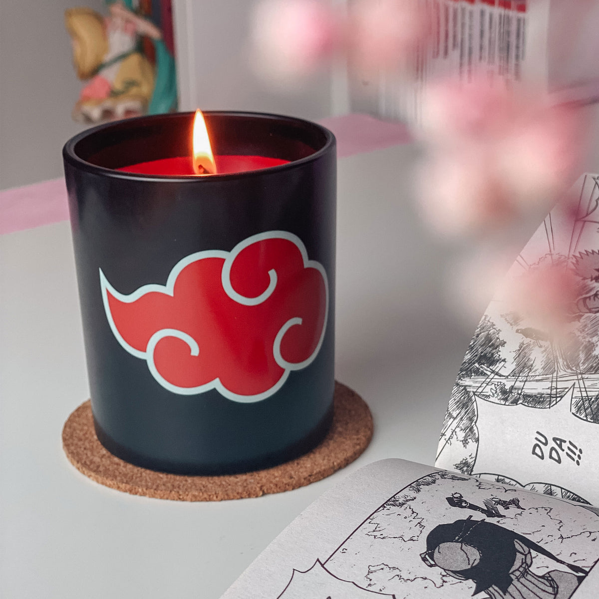 Produktbild Naruto Shippuden - Ljus i glas med Akatsuki-symbol