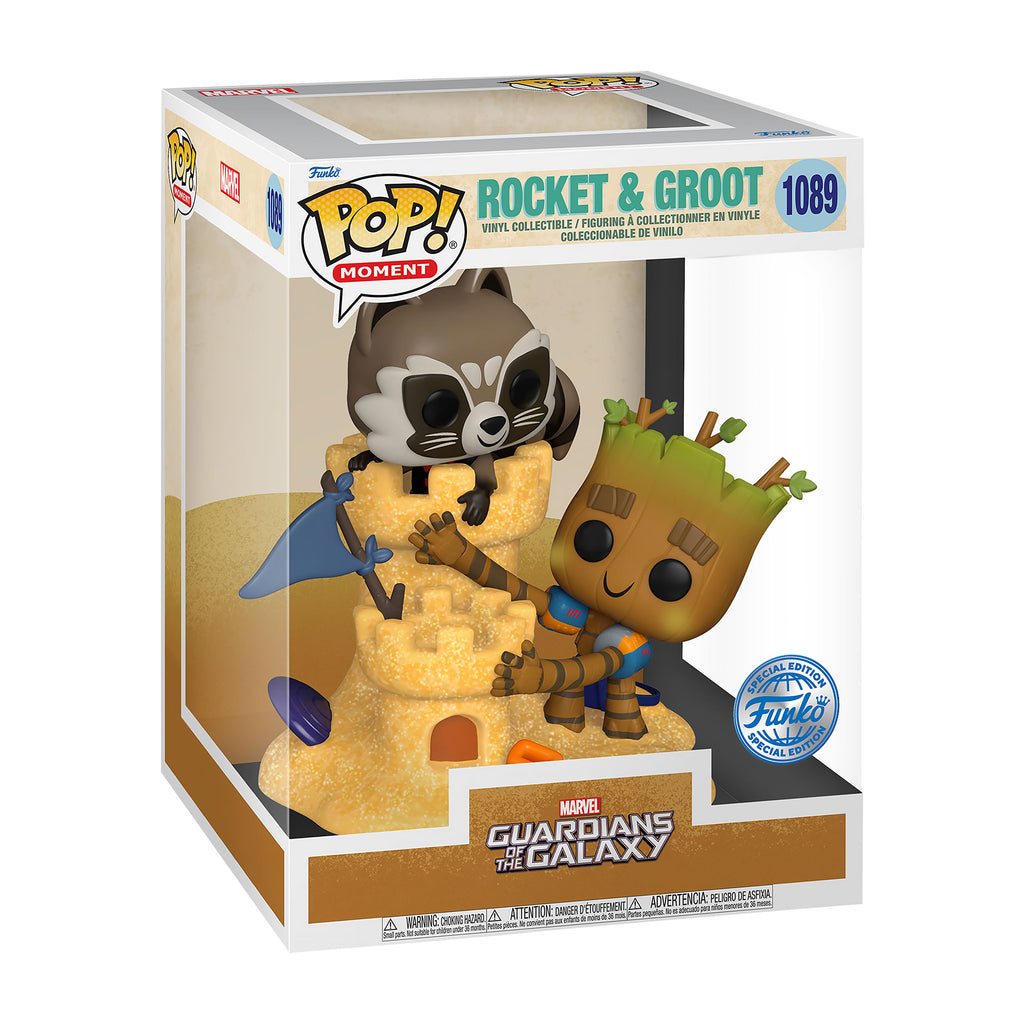Produktbild Guardians of the Galaxy - Groot & Rocket Raccoon Funko Pop Figur