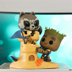 Produktbild Guardians of the Galaxy - Groot & Rocket Raccoon Funko Pop Figur