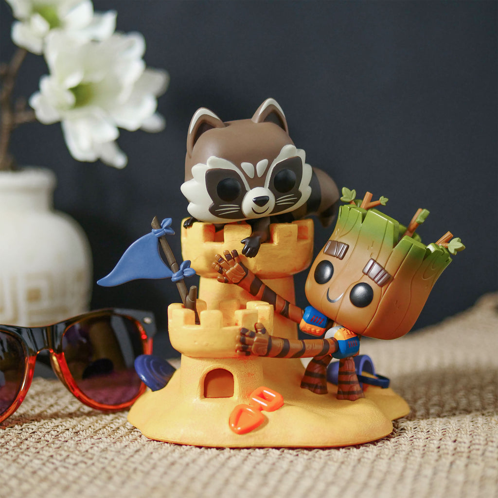 Produktbild Guardians of the Galaxy - Groot & Rocket Raccoon Funko Pop Figur