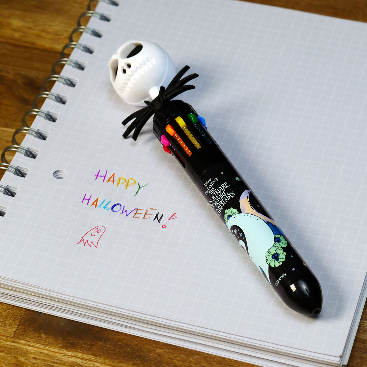 Produktbild Nightmare Before Christmas - Jack Skellington 10-färgs penna