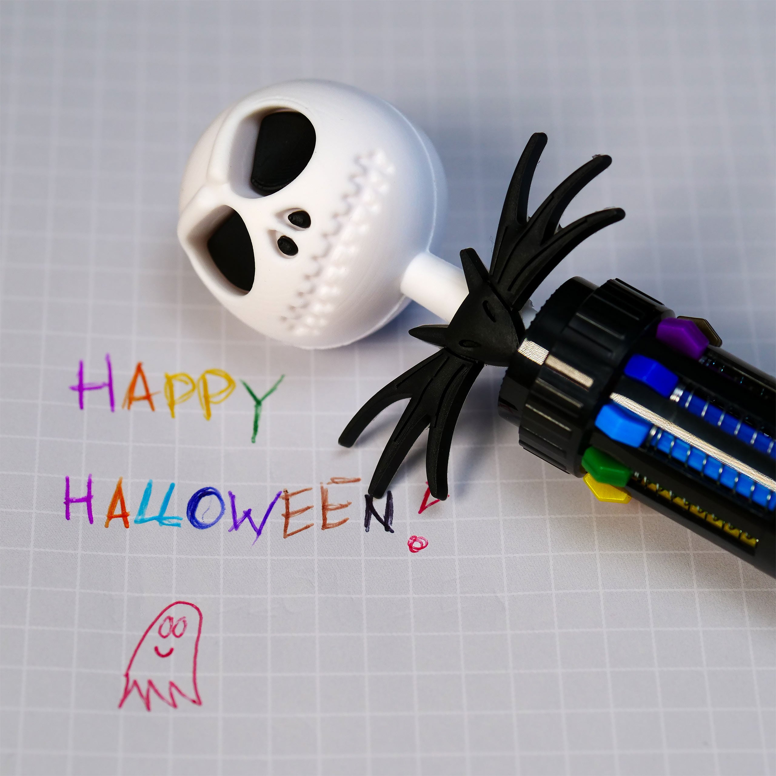 Produktbild Nightmare Before Christmas - Jack Skellington 10-färgs penna