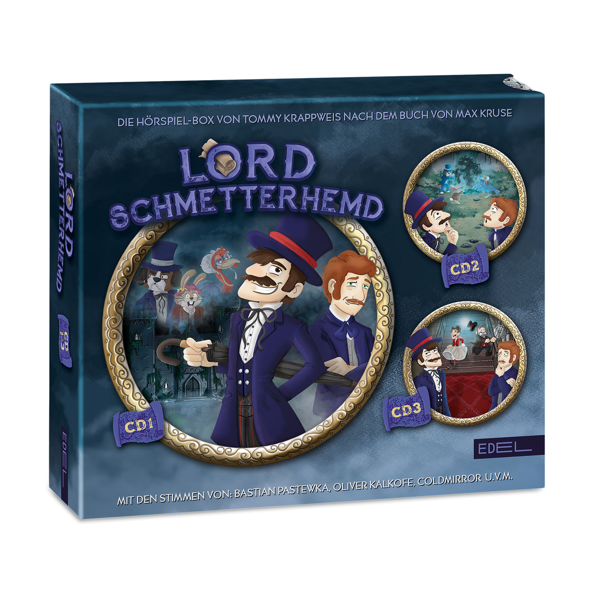 Produktbild Lord Schmetterhemd - Ljudbok-box - Avsnitt 1-3