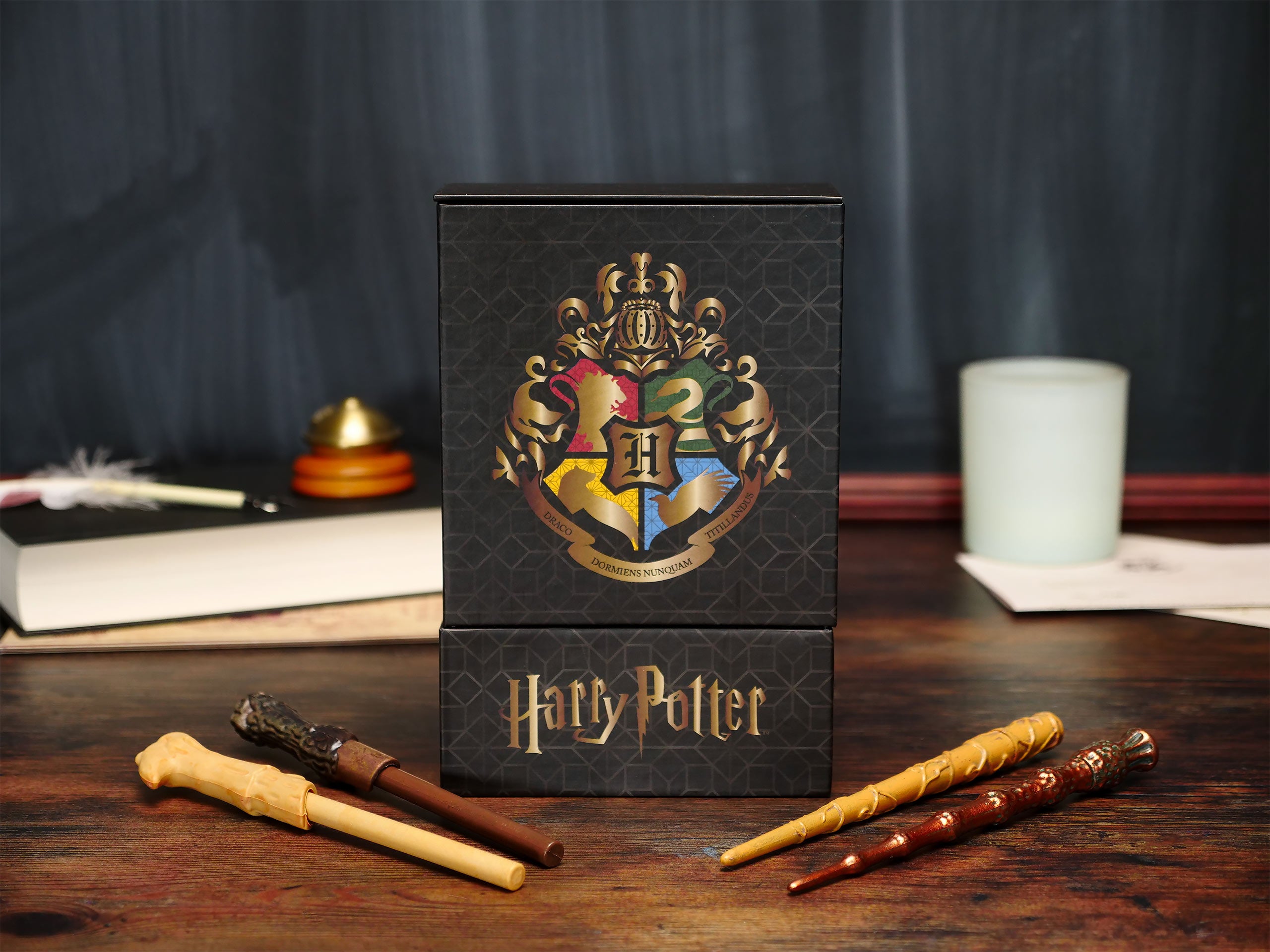 Produktbild Harry Potter - 4-pack trollstavsformade pennor