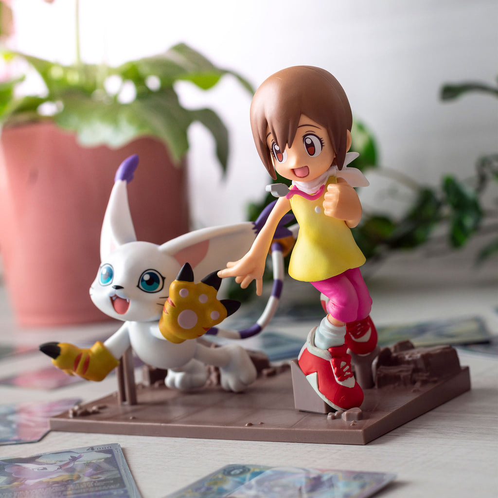 Produktbild Digimon Adventure - Gatomon & Kari figurset