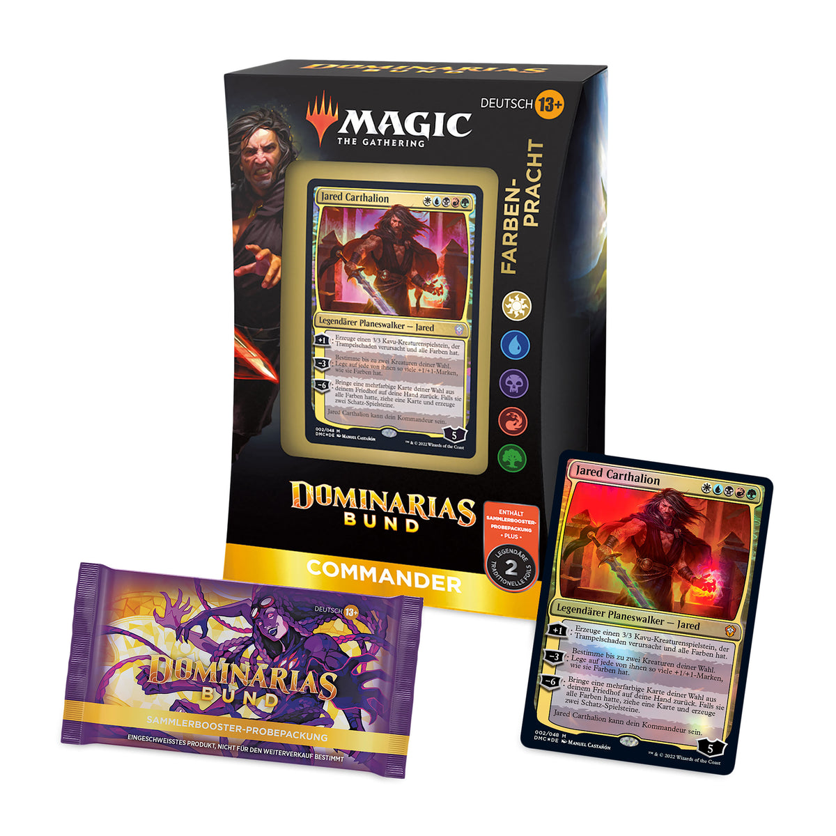 Produktbild Dominaria United Färgglatt Commander Deck - Magic The Gathering