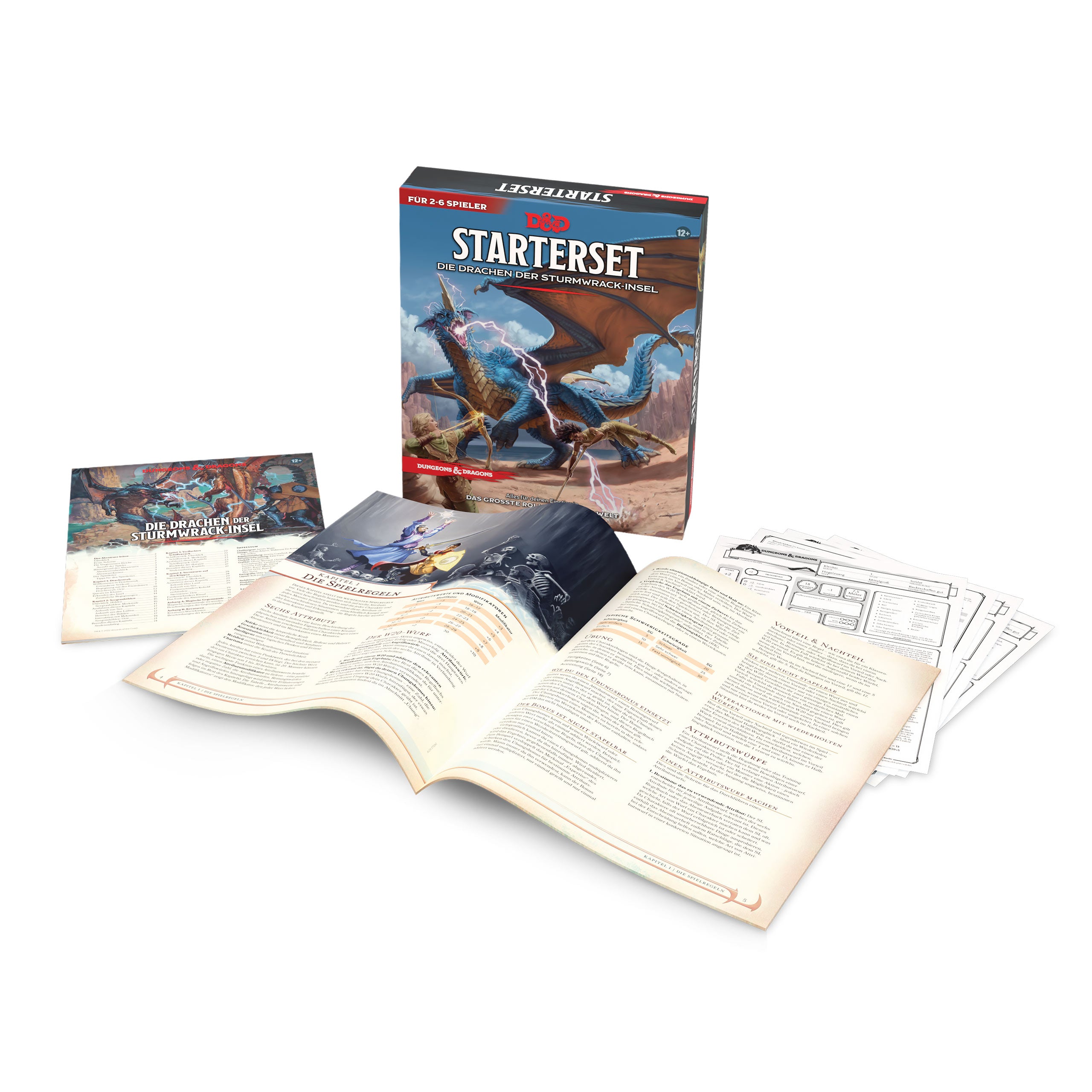 Produktbild Dungeons & Dragons - Drakarna från Stormvraksön Startset