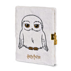 Produktbild Harry Potter - Hedwig Plysch Anteckningsbok A5 med Lås