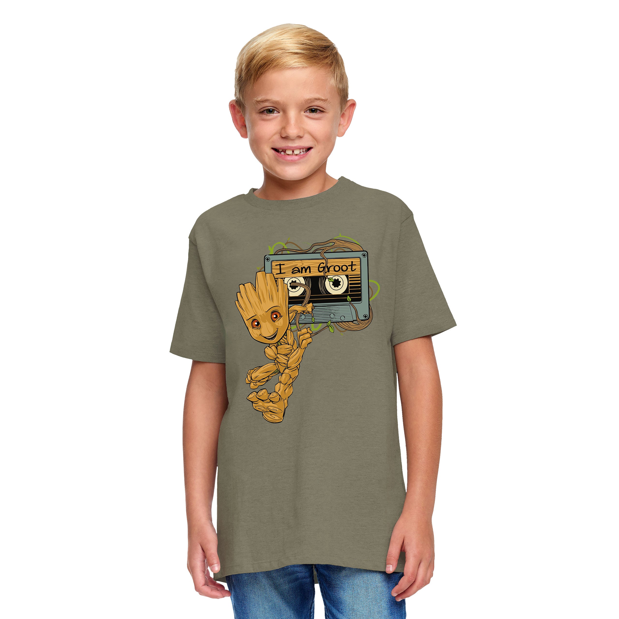 Produktbild Guardians of the Galaxy - I Am Groot T-shirt för barn grön