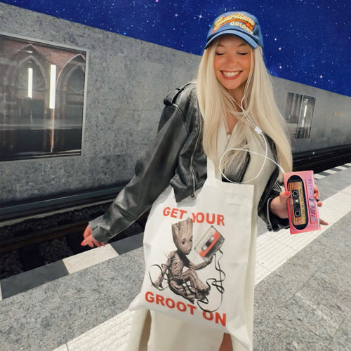 Produktbild Guardians of the Galaxy - Get Your Groot On tygpåse
