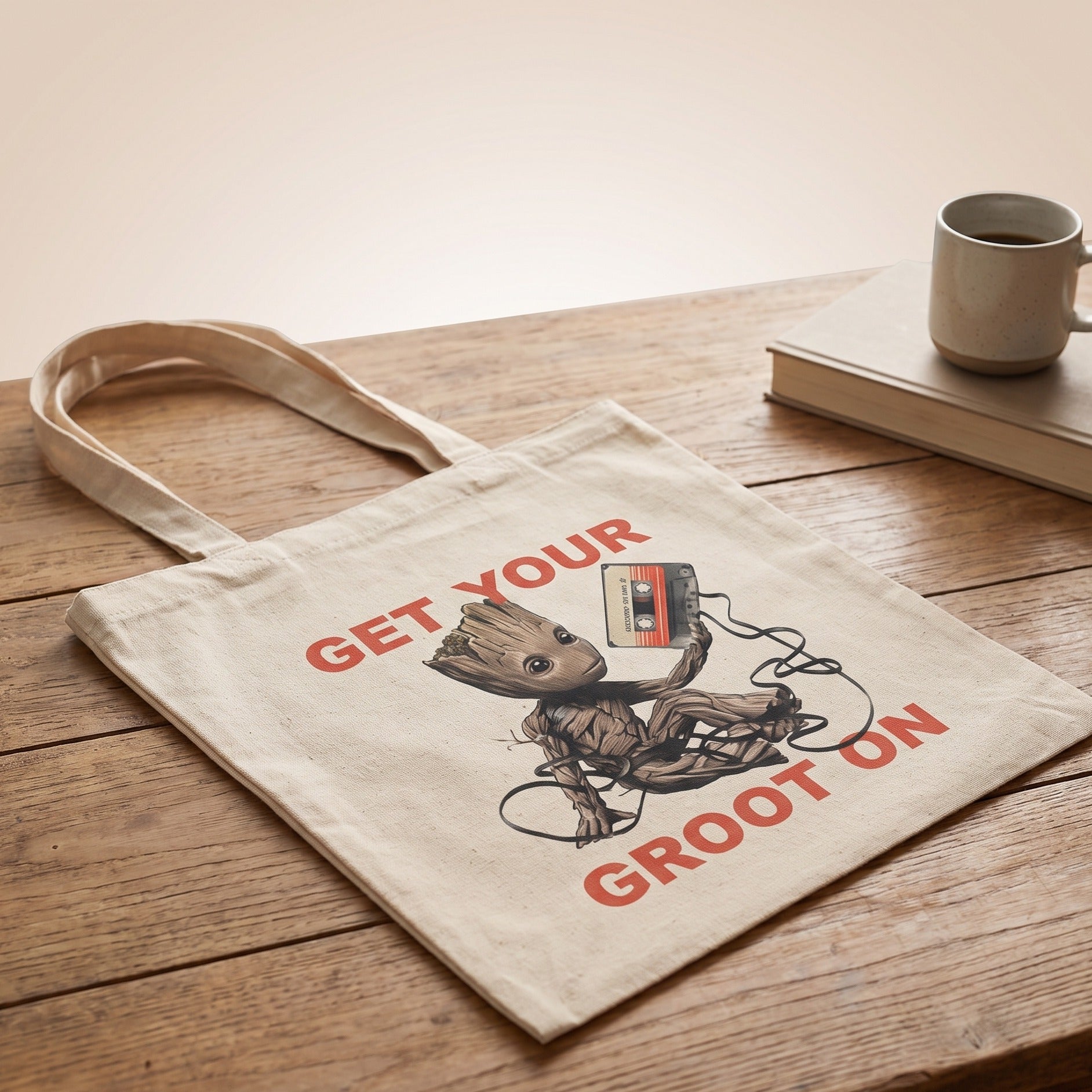 Produktbild Guardians of the Galaxy - Get Your Groot On tygpåse
