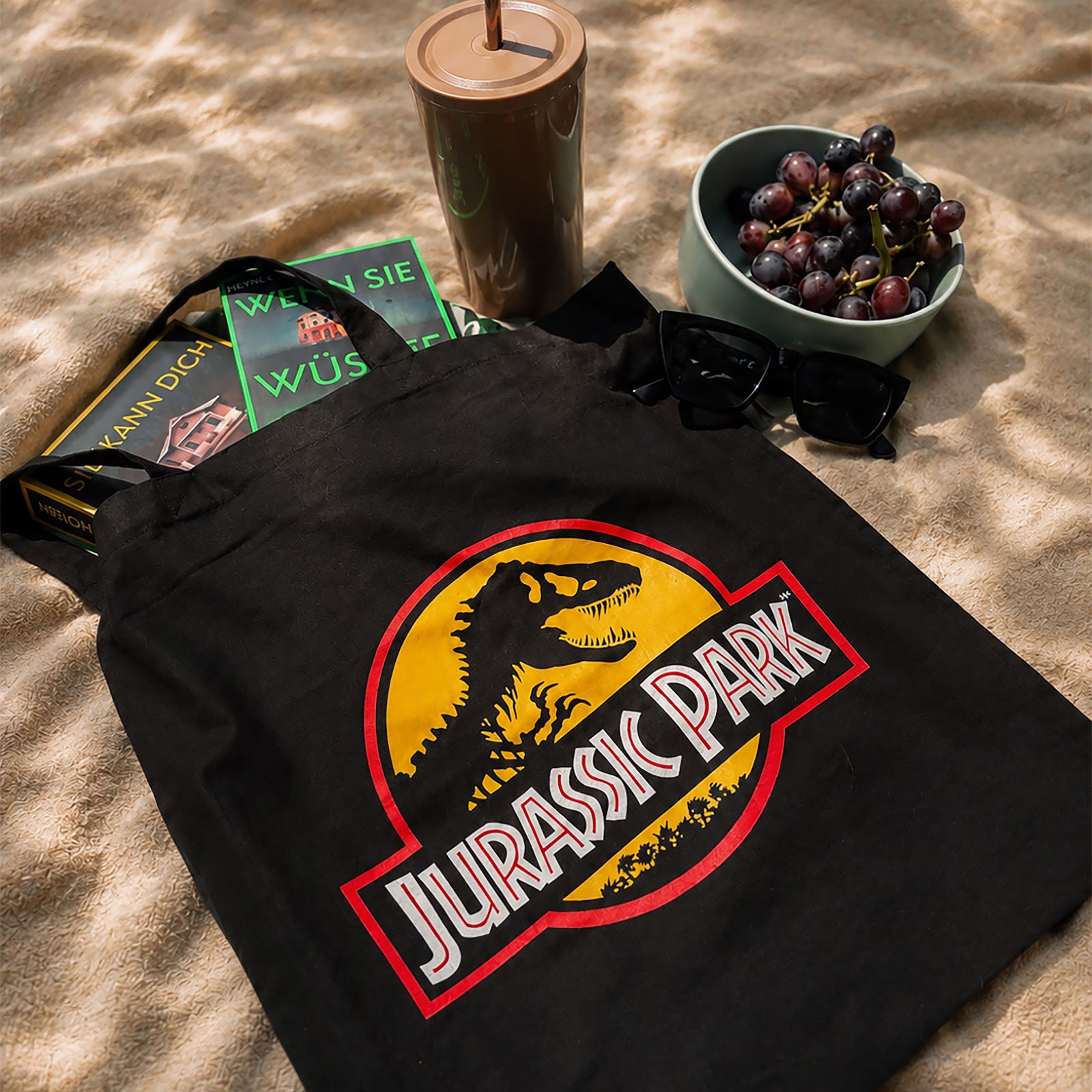 Produktbild Jurassic Park - Logotyp tygväska